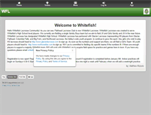 Tablet Screenshot of flatheadlacrosse.com